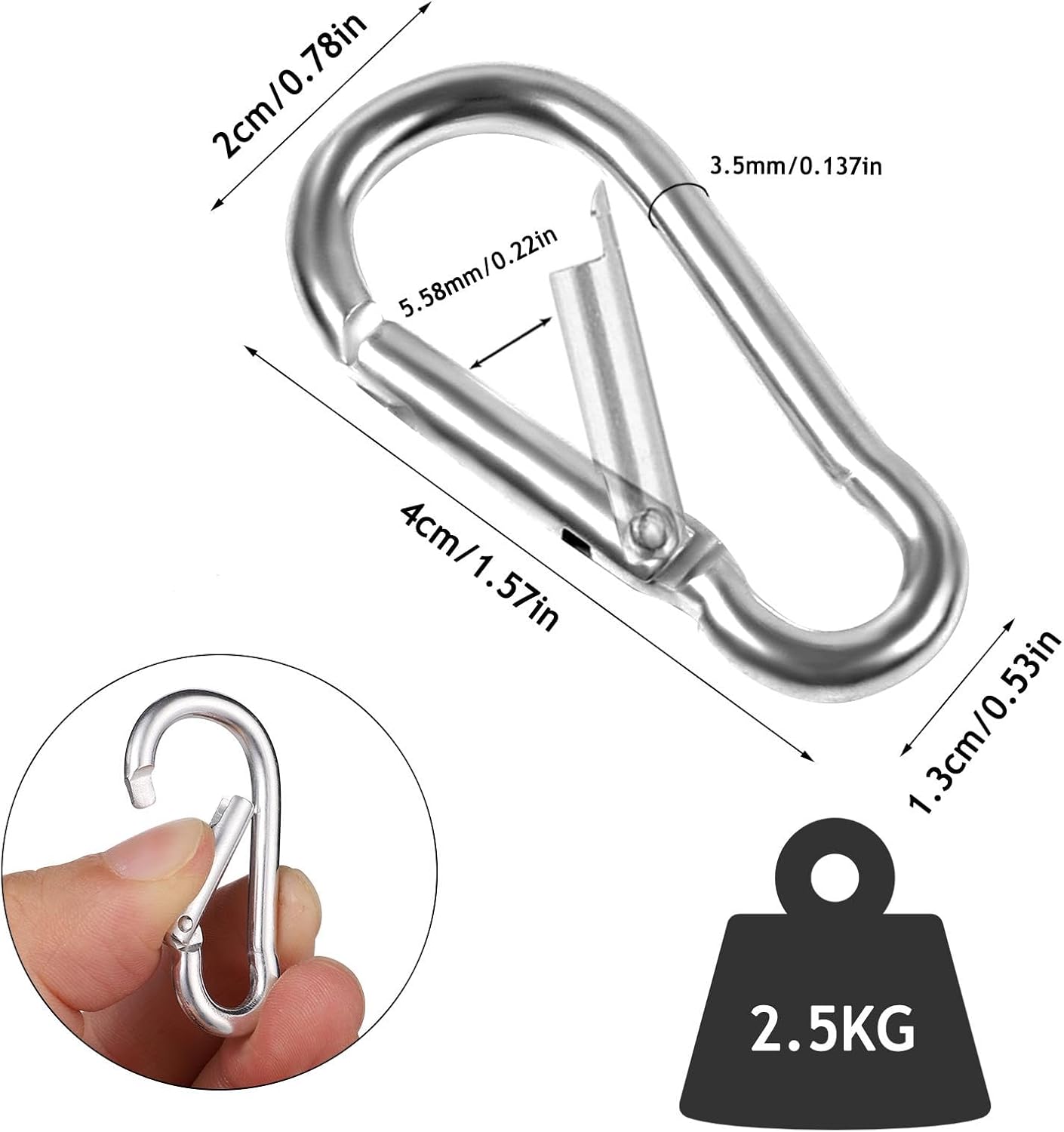 Lederband & Karabiner-Set, Bastelset