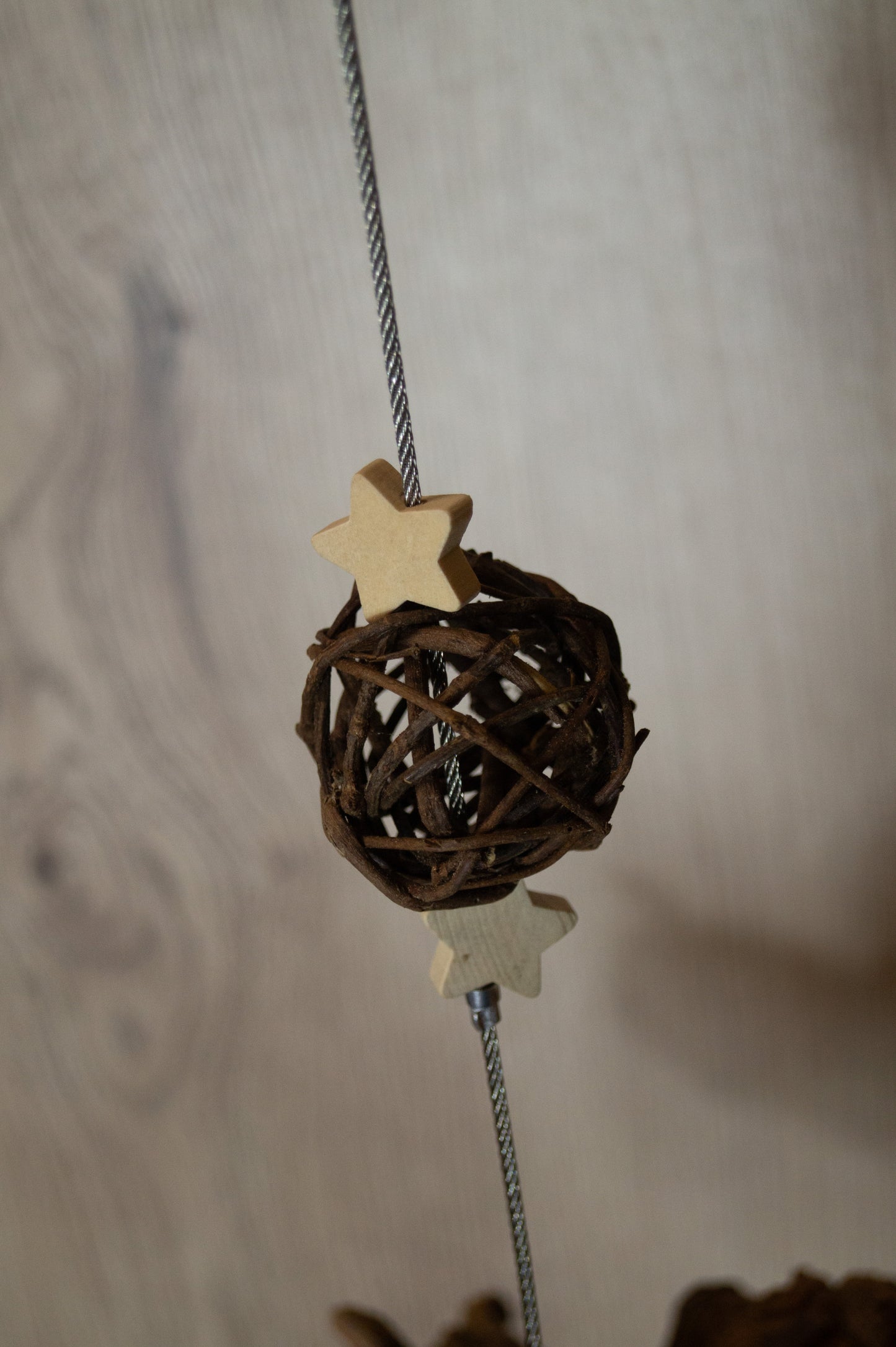 Weinrebenwippe mit Edelstahlseil